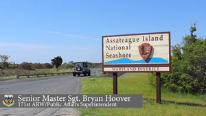 Air National Guard Engineers Build Roads, Skills During Assateague Island Project