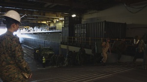 22nd MEU(SOC) | LCACs aboard USS Iwo Jima