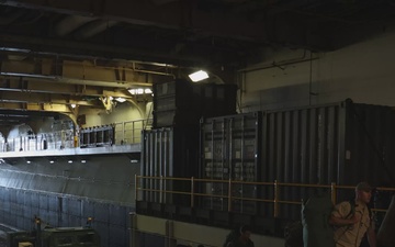 22nd MEU(SOC) | LCACs aboard USS Iwo Jima