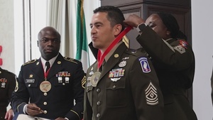 Broll: Sergeant Morales Club inducts new members in Vicenza