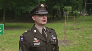 Interview: Sgt. Maj. Jason Jones speaks about the city of Roznowo's U.S. Civil War Reenactment