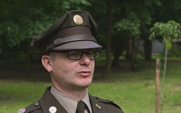 Interview: Command Sgt. Maj. Jason Jones speaks about U.S. Civil War re-enactment in Poland