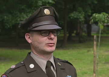 Interview: Command Sgt. Maj. Jason Jones speaks about U.S. Civil War re-enactment in Poland