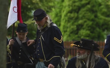 BROLL: USAG Poland participates in Roznowo's Civil War re-enactment