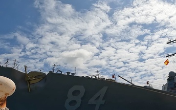 USS Bulkeley (DDG84) departs Rota, Spain for an underway exercise