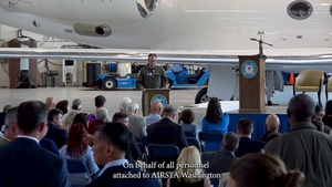 Coast Guard Air Station Washington Change of Command