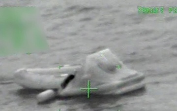 Coast Guard rescues family from partially submerged vessel near Plana Cays, Bahamas