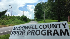 Personal Property Debris Removal mission continues in McDowell County, NC