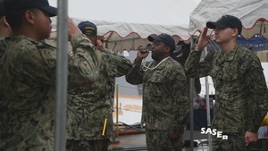 USS Patriot (MCM-7) Change of Command
