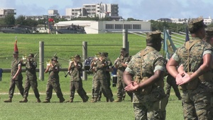 Col. Hicks relinquishes command during MACG-18 change of command ceremony