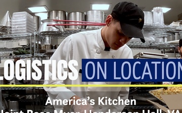 Logistics On Location: America’s Kitchen (emblem, open caption)