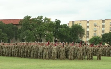The Combined Change of Command and Change of Responsibility of the 32d Medical Brigade