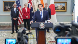 Secretary of State Marco A.Rubio meets with Indo-Pacific Quad Foreign Ministers