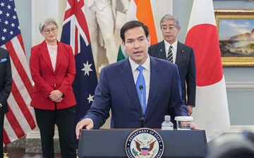 Secretary of State Marco A.Rubio meets with Indo-Pacific Quad Foreign Ministers