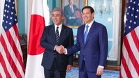 Secretary of State Marco A. Rubio meets with Japanese Foreign Minister Iwaya Takeshi