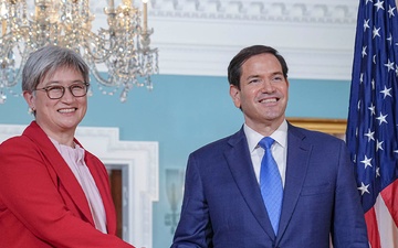 Secretary of State Marco A. Rubio meets with Australian Foreign Minister Penny Wong