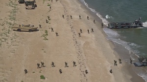 Atlantic Alliance 2025: Amphibious Landing Aerial View