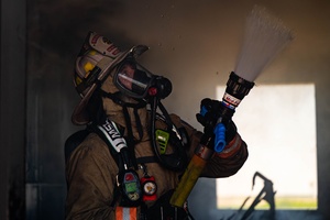 Malmstrom fire department conducts structure fire training