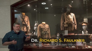 The story of the Army unfolds through historical uniforms & other artifacts