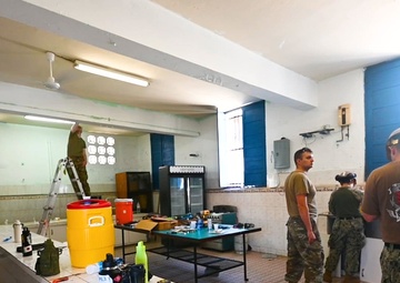 U.S. Seabees unite in Panama for humanitarian engineering mission