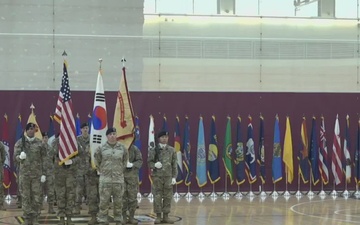 USAG Humphreys bids farewell to CSM Drummond, welcomes CSM Garcia