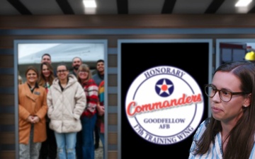 Kamryn Cummings 17th Training Wing Honorary Commander Promotional Video Part 1