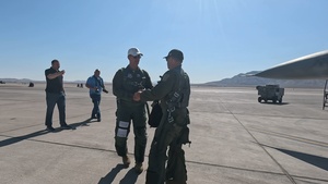 64th AGRS commander fini flight