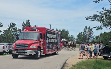 Famous Clydesdales hold special event at Fort McCoy’s Pine View Campground, Part 2