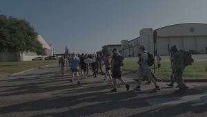 Team Maxwell participates in PTSD awareness ruck