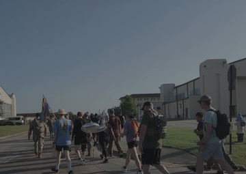 Team Maxwell participates in PTSD awareness ruck