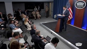 Chief Pentagon Spokesman Holds Press Briefing
