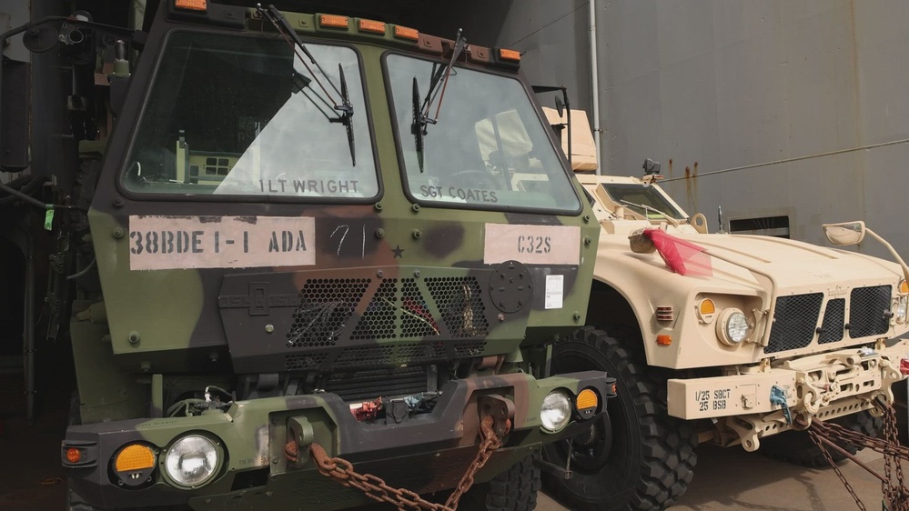 DVIDS - Video - Talisman Sabre 2025 U.S. Army vehicles offload at Port ...
