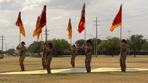 1st Cavalry Division Conducts Retreat Ceremony