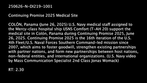 Continuing Promise 2025 Medical Site