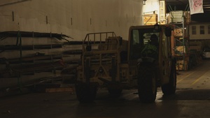 Talisman Sabre 2025 Logistics Offload Operations in Melbourne Australia