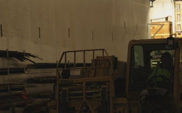 Talisman Sabre 2025 Logistics Offload Operations in Melbourne Australia