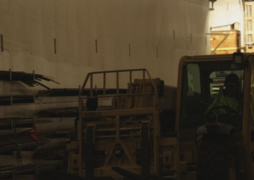 Talisman Sabre 2025 Logistics Offload Operations in Melbourne Australia