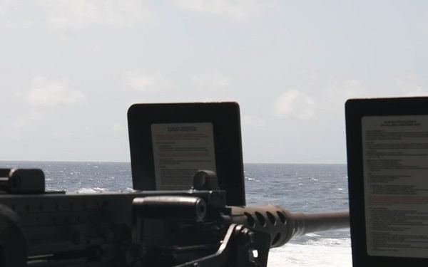 Nimitz Conducts Live-Fire Exercise