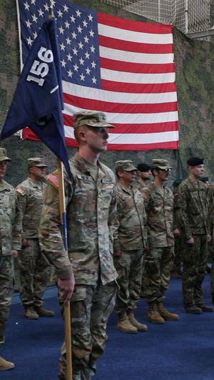 Transfer of Authority ceremony for the Kosovo Force Regional Command-East