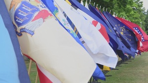 7th Mission Support Command change of command (B-roll)