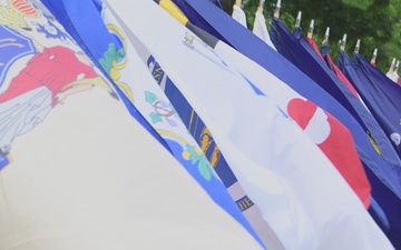 7th Mission Support Command change of command (B-roll)