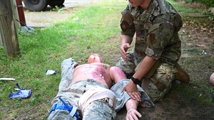 NH Airmen complete combat lifesaver training in Germany