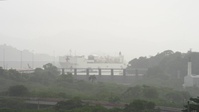 The USNS Comfort crosses the Miraflores Locks