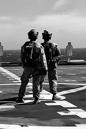 Marine Live-Fire Exercise Aboard USNS Comfort