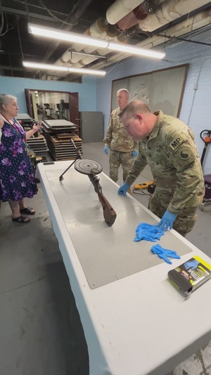 Assistant Division Commander Visits Maryland Museum of Military History