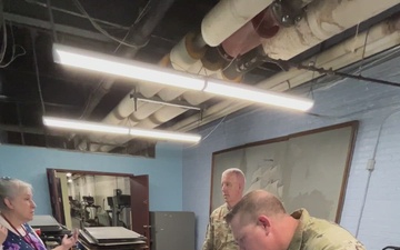 Assistant Division Commander Visits Maryland Museum of Military History