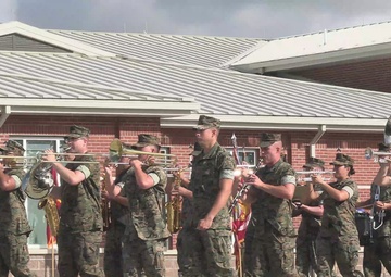 Marine Air Support Squadron 1 change of command ceremony