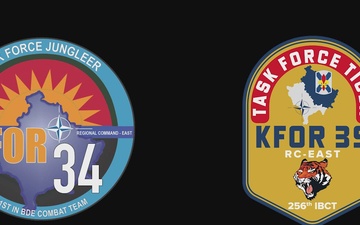 KFOR’s Transfer of Authority Ceremony Marks New Leadership: 256th Infantry Brigade Assumes Command