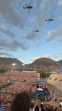 Social Media Reel- Stadium of Fire- Flyover & Artillery Support