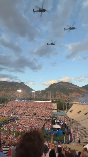 Social Media Reel- Stadium of Fire- Flyover & Artillery Support